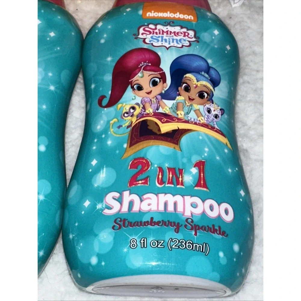 Nickelodeon Shimmer and Shine 2-in-1 Shampoo Strawberry Sparkle 8oz 2pk